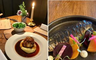 Food at The Longs Arms (left) and The Castle Inn (right). Credit: Tripadvisor