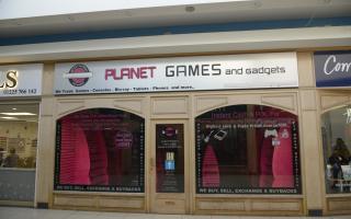 Planet Games in Trowbridge has shut up shop.