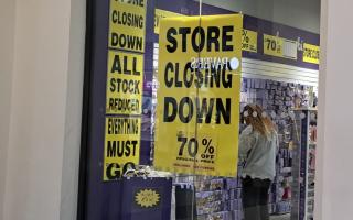 Claire's Accessories was once a busy store in the Designer Outlet