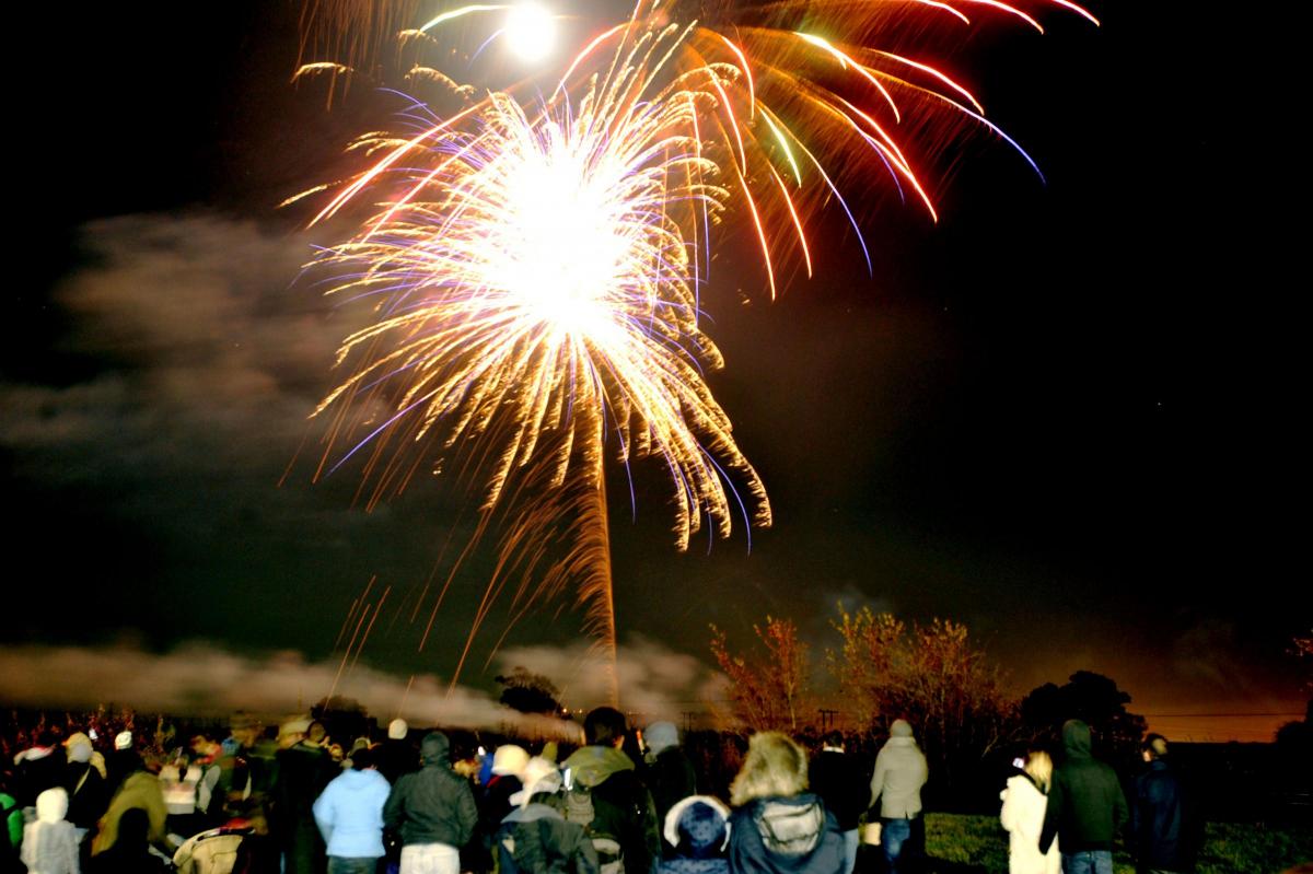 Trowbridge's Firework display