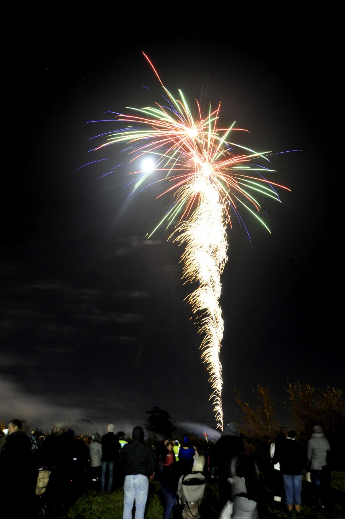 Trowbridge's Firework display