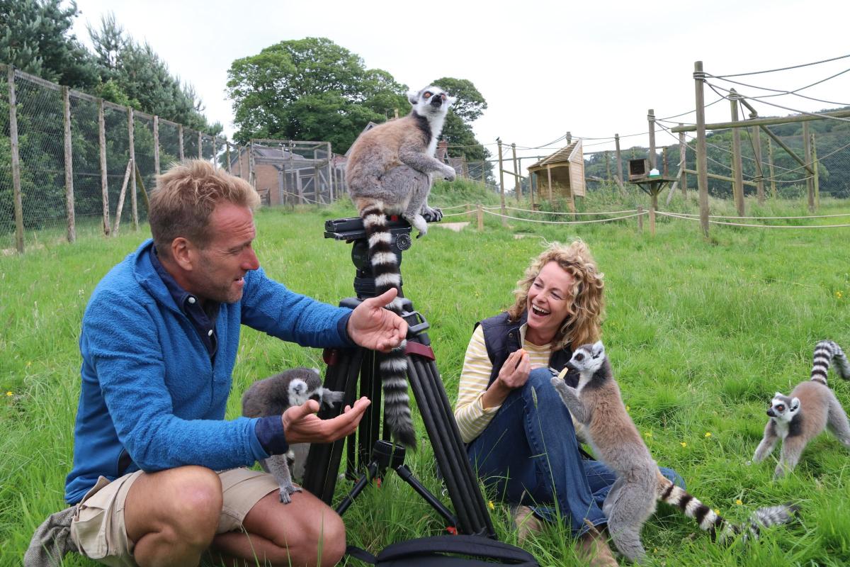 Kate Humble and Ben Fogle film Animal Park at Longleat | Wiltshire Times